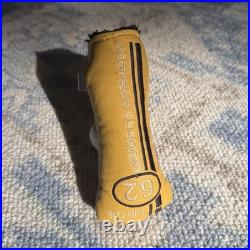 Titleist Scotty Cameron Circa 62 Putter Headcover with tool yellowithBlack