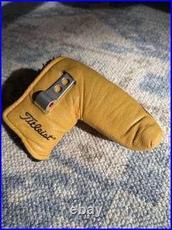 Titleist Scotty Cameron Circa 62 Putter Headcover with tool yellowithBlack