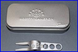 Titleist Scotty Cameron Custom Shop Pivot/Divot Tool with Tin Can SILVER NEW