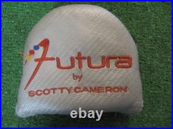 Titleist Scotty Cameron Futura Phantom Putter, 35 With Cover And Divot Tool