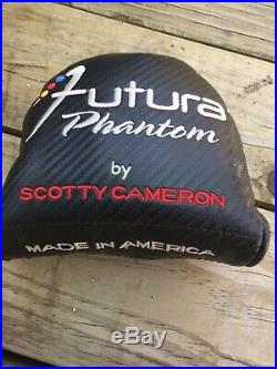 Titleist Scotty Cameron Futura Phantom with Headcover & Pivot Tool RH Baby T Grip