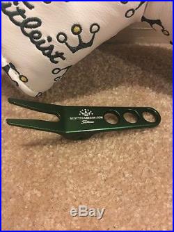 Titleist Scotty Cameron Masters Mini Crown Putter Headcover with Divot Tool