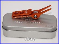 Titleist Scotty Cameron Orange Roller / Pivot Tool AND TIN Gift Box