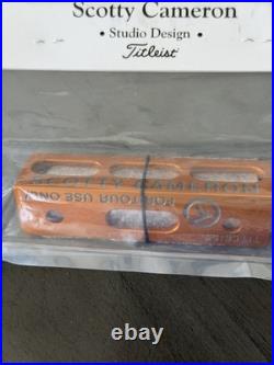 Titleist Scotty Cameron Putting Path Tool Orange Circle T Tour Use Only NEW B3