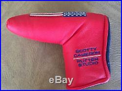 Titleist- Scotty Cameron RED USA Large American Flag HeadCover - Divot Tool