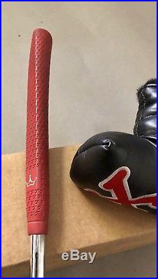 Titleist Scotty Cameron Red X 34.5 Putter Steel Golf with Headcover & Divot Tool