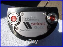 Titleist Scotty Cameron Select GoLo, 34, 30 gr + 15 gr weights plus tool, Nice