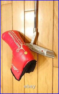 Titleist Scotty Cameron Studio Stainless Newport 2 Putter 33.5 Inch Headcover