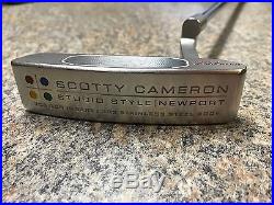 Titleist Scotty Cameron Studio Style Newport Putter 35 withHeadcover & Divot Tool