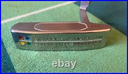 Titleist Scotty Camron Studio Style Newport 2 putter, with H. C. & Divit tool