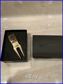 Tyson Lamb 2.0 Chiseled Brass Not For Sale Divot Repair Tool Stamped