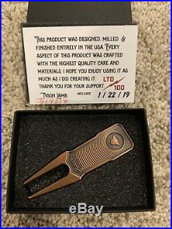 Tyson Lamb Chiseled 2.0 Divot Repair Tool Sold Out LOOK