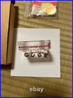 Unused SCOTTY CAMERON CAMERON CUBE Putter Training Aid With Logo Marker