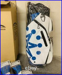 Used Scotty Cameron Turbo Blue Seaside Cart Bag & Cover 5-Piece Set Qit407