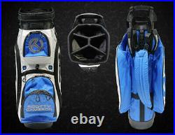 Used Scotty Cameron Turbo Blue Seaside Cart Bag & Cover 5-Piece Set Qit407