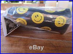 Very Rare Scotty Cameron Smiley Face Be Happy Black / Yellow Headcover with Tool